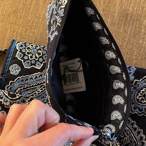 Vera Bradley shoulder bag with wallet - Picture 5 of 8